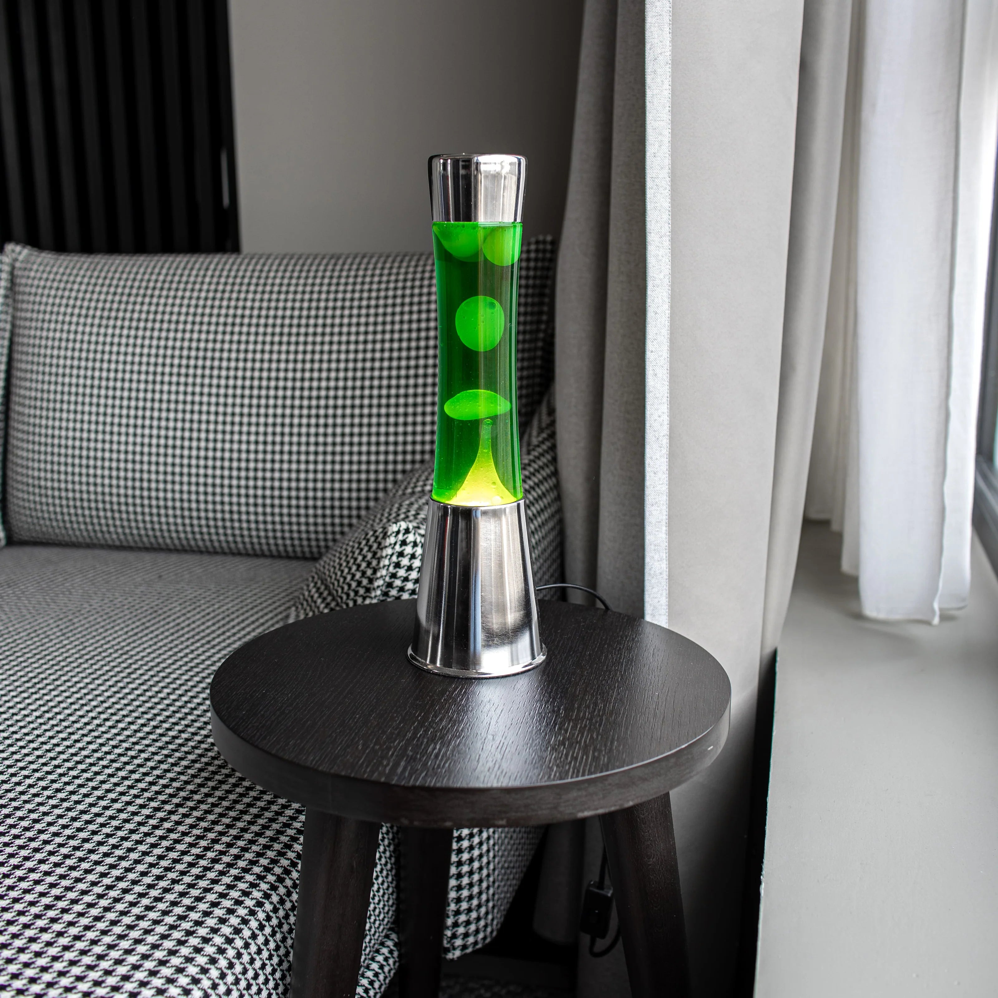 Tower Green/Chrome - Lampe lave