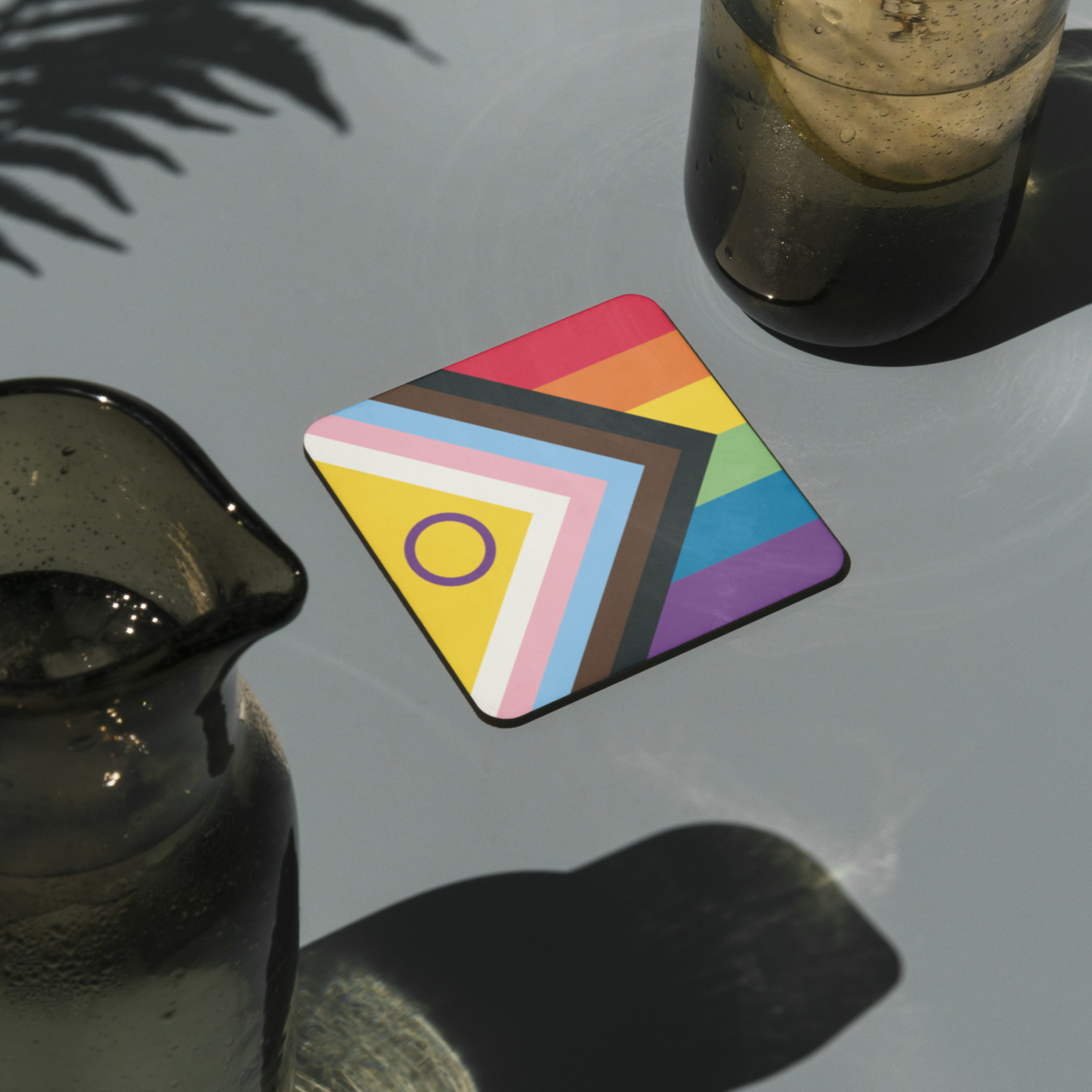 Progress flag - Dessous de verre