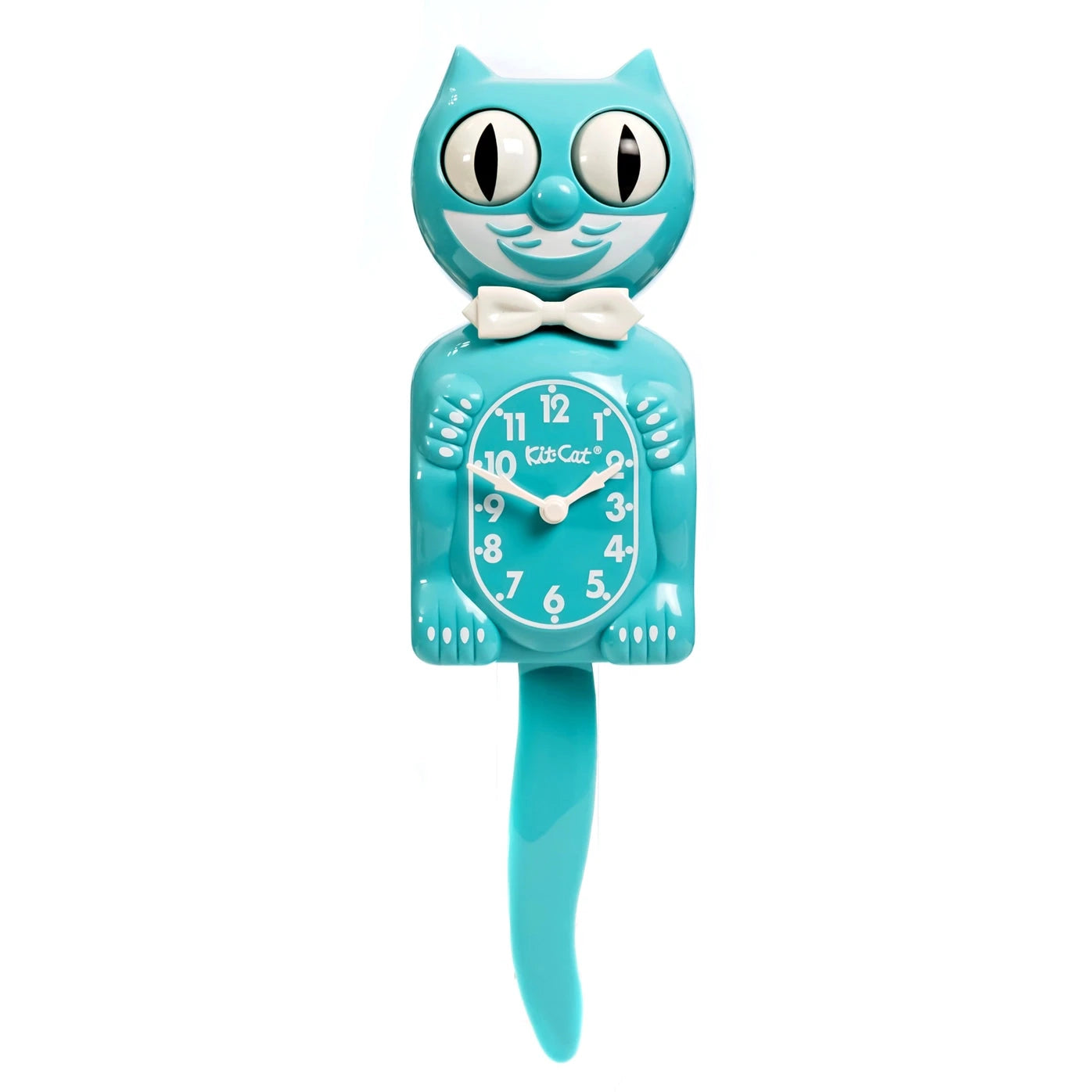 Kit Cat Clock - Horloge murale Kit-Cat Clock Kit Cat Vibrant Blue Turquoise 