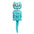 Kit Cat Clock - Horloge murale Kit-Cat Clock Kit Cat Vibrant Blue Turquoise 