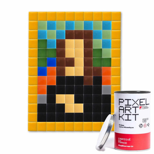 Mona Lisa - Art kit mosaïque Pixel Corner 