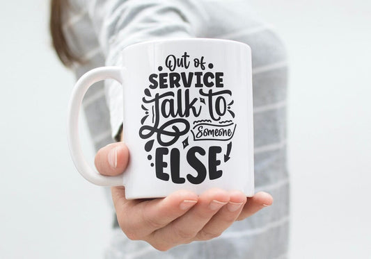 Out of service... - Mug en céramique 330ml Mugs Be Color 