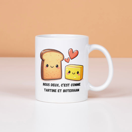 Tartine et Boterham - Mug en céramique 330ml Mugs Be Color 
