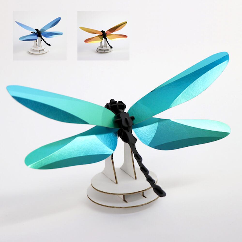 Anisoptera Dragonfly - Kit insecte en carton Assembli 