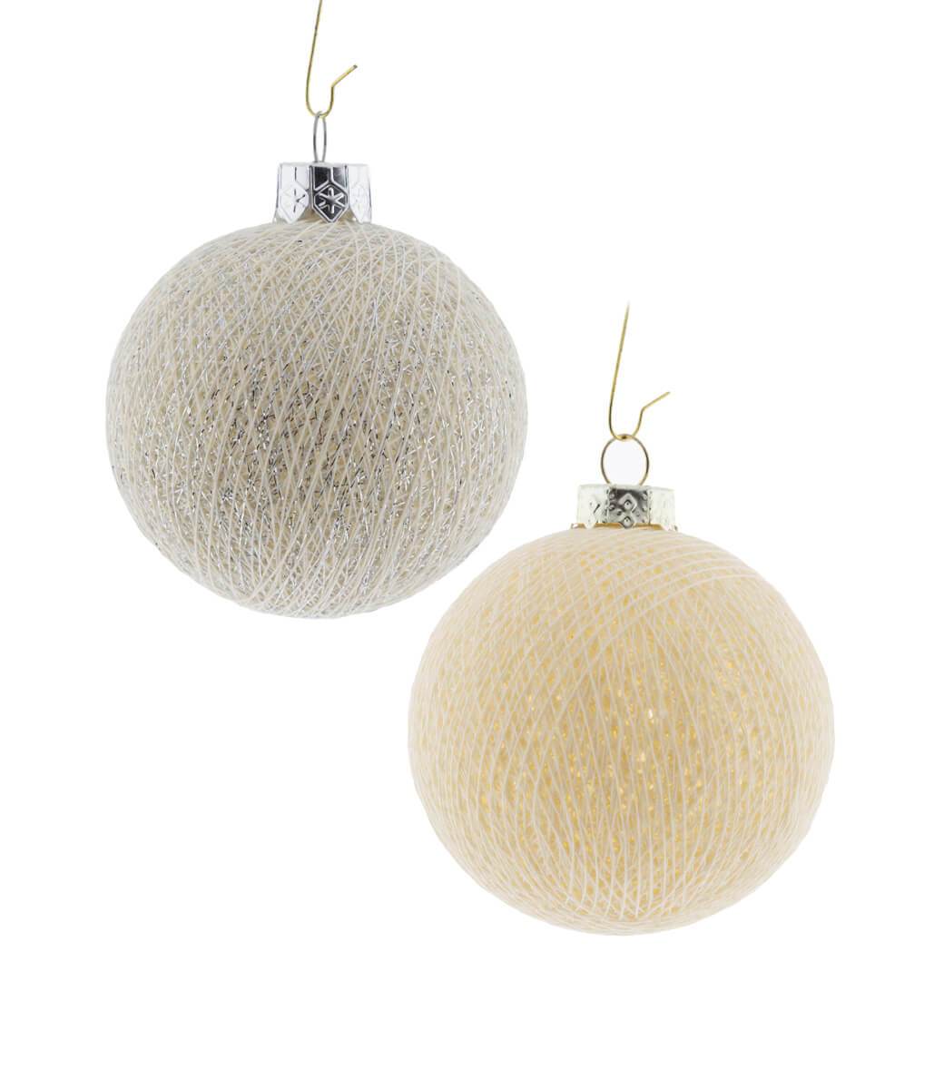 Christmas Cotton Balls - Décoration de Noël Cotton Ball Lights 