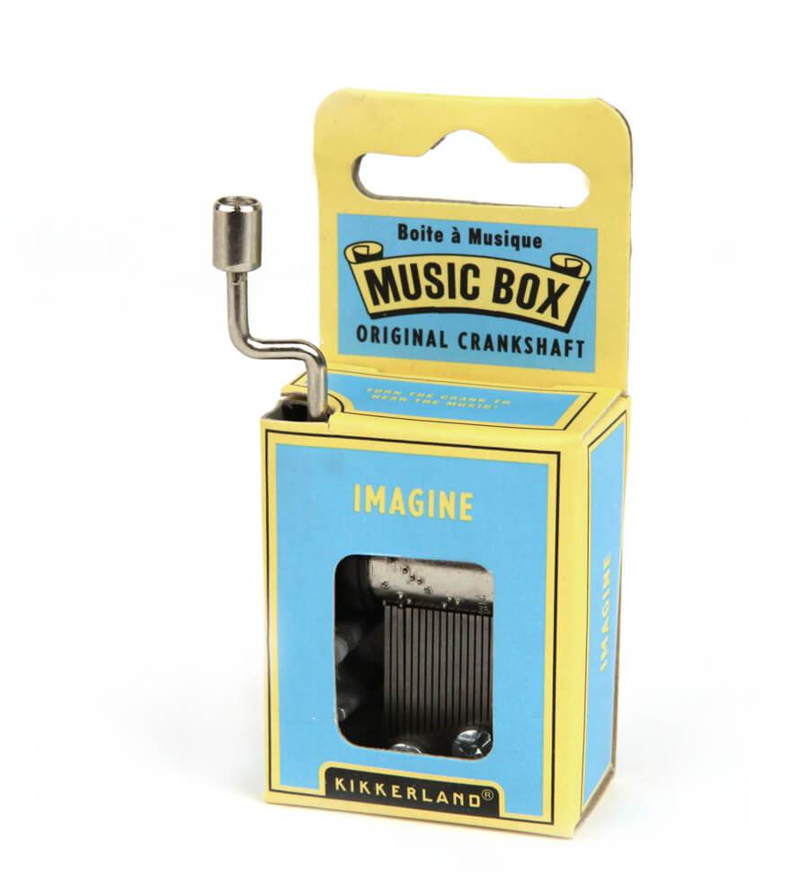 Crank Music Box - Boîte à musique Kikkerland 