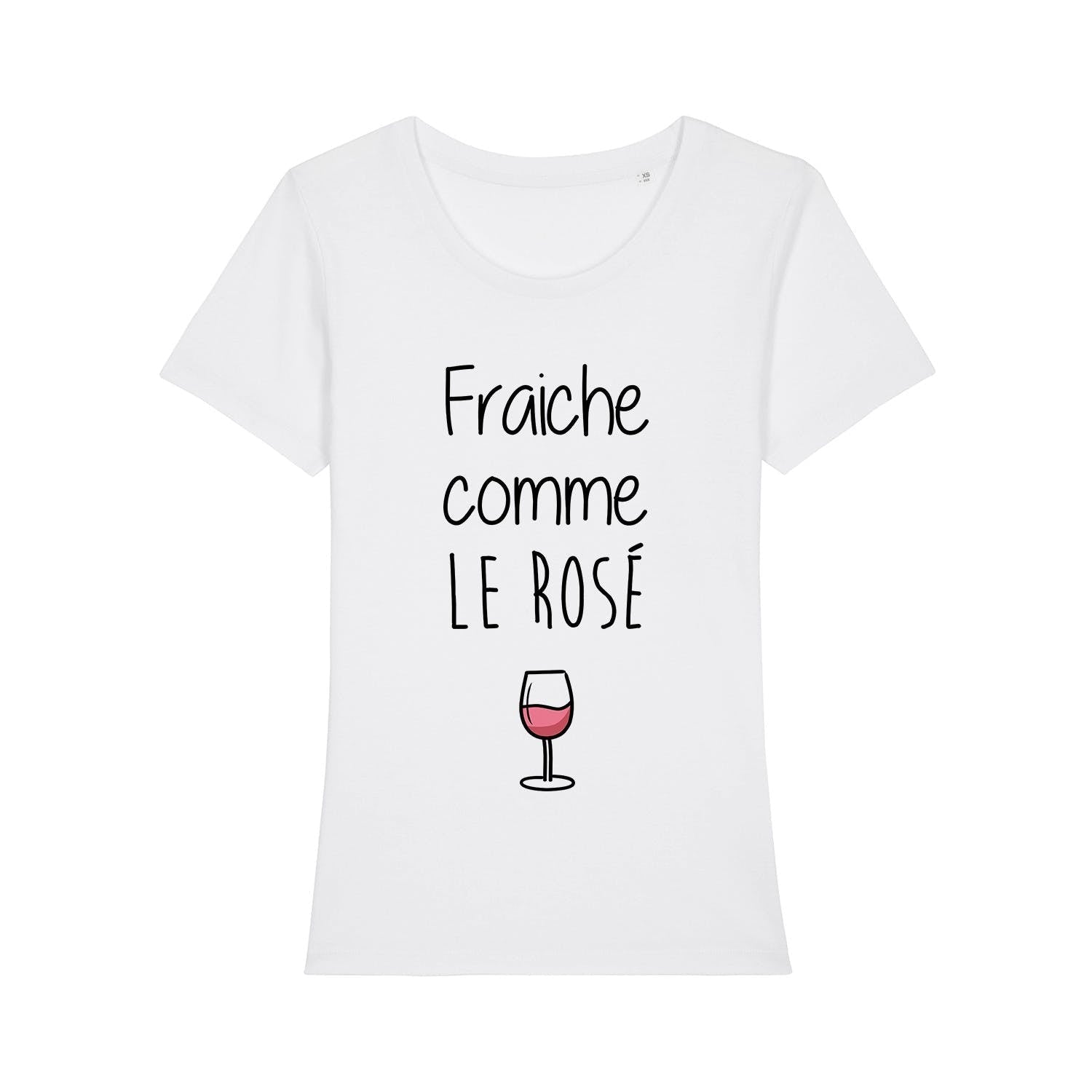 Fraîche comme le rosé - T-shirt femme t-shirt Enkr 