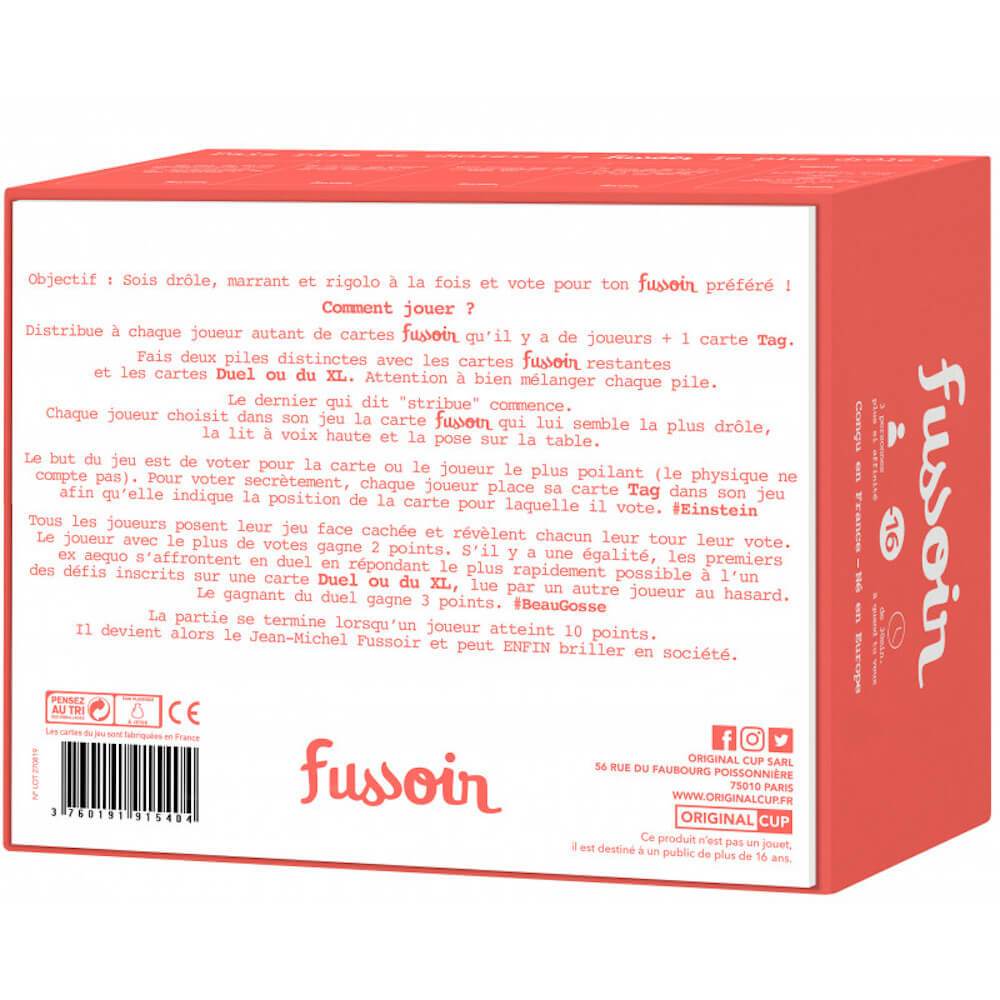 Fussoir - Jeu de société Original Cup 