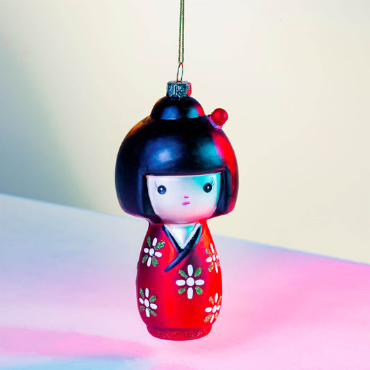 Kokeshi Doll - Décoration de Noël Sass & Belle 