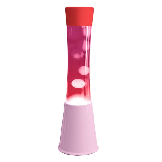 Lampe lave - Rose/Rouge Fisura 