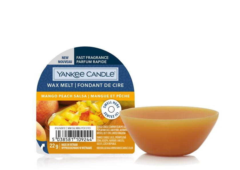 Mangue et pêche - Fondant de cire Yankee Candle 