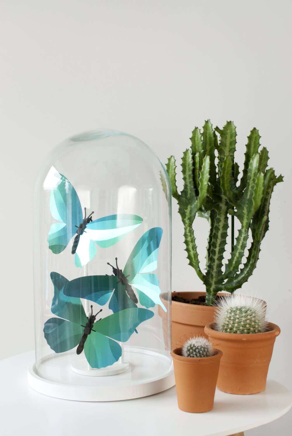 Morpho Butterfly - Kit insecte en carton Assembli 
