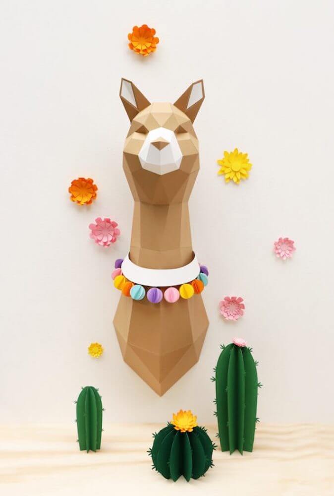 Paper Alpaca - Trophée en papier Assembli 