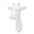 Paper Girafe - Trophée en papier Assembli Bright White 