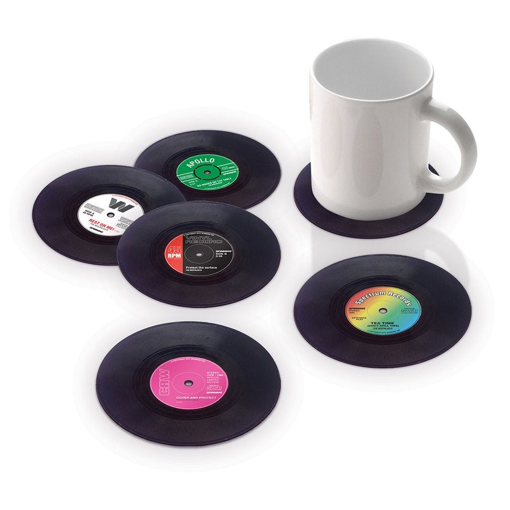 Vinyl - Dessous de verres 6pcs Gift Republic 